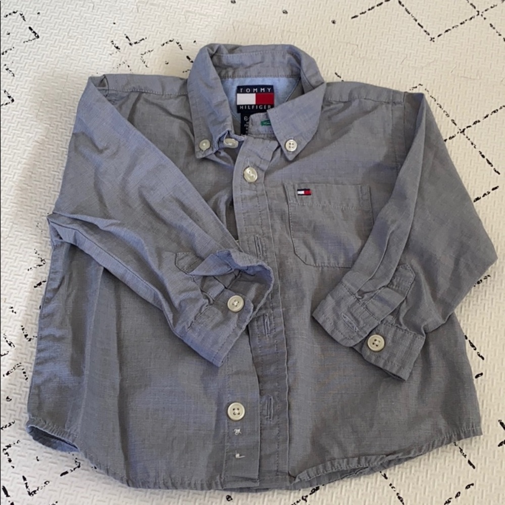3/$15 Tommy Hilfiger infant boys button down